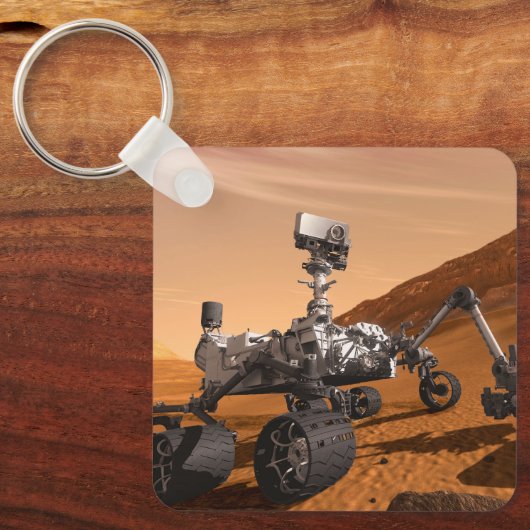 Mars Science Laboratory Curiosity Rover. Sleutelhanger (Voorkant)