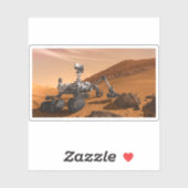 Mars Science Laboratory Curiosity Rover. Sticker (Vel)