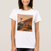 Mars Science Laboratory Curiosity Rover. T-shirt (Voorkant)