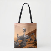 Mars Science Laboratory Curiosity Rover. Tote Bag (Voorkant)