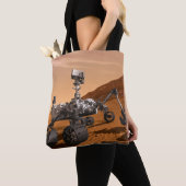 Mars Science Laboratory Curiosity Rover. Tote Bag (Dichtbij)