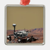 Mars Science Laboratory Metalen Ornament (Voorkant)