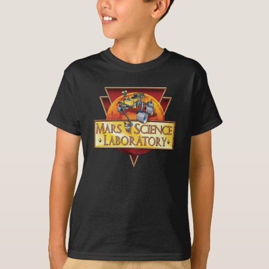 Mars Science Laboratory Missie Logo T-shirt (Voorkant)