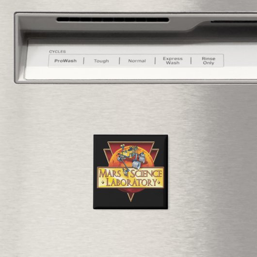 Mars Science Laboratory Mission Logo Magneet (Insitu (Vaatwasser))