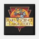 Mars Science Laboratory Mission Logo Magneet (Voorkant)