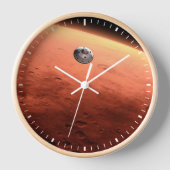 Mars Science Laboratory nadert Mars. (Voorkant)