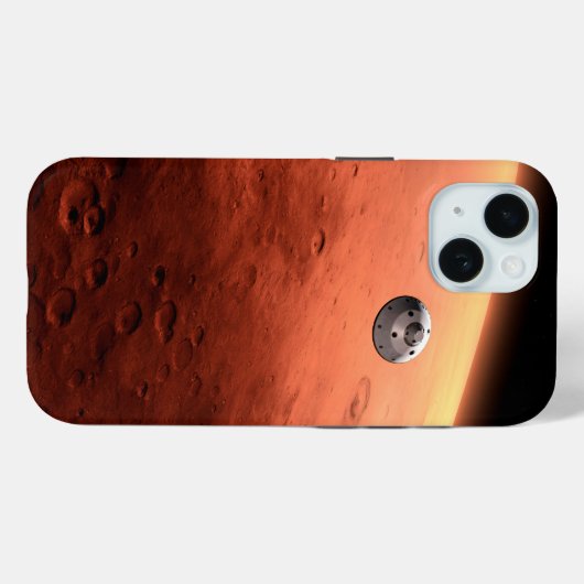 Mars Science Laboratory nadert Mars. Case-Mate iPhone Case (Achterkant (horizontaal))