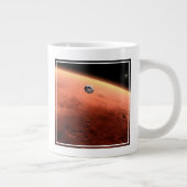 Mars Science Laboratory nadert Mars. Grote Koffiekop (Rechts)