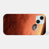 Mars Science Laboratory nadert Mars. iPhone 15 Case (Achterkant horizontaal)