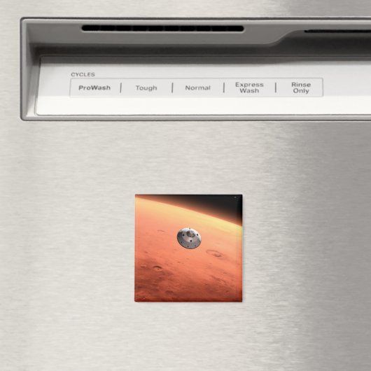 Mars Science Laboratory nadert Mars. Magneet (Insitu (Vaatwasser))