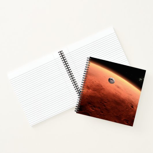 Mars Science Laboratory nadert Mars. Notitieboek (Binnen)