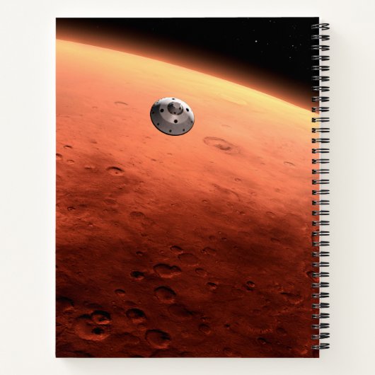 Mars Science Laboratory nadert Mars. Notitieboek (Achterkant)