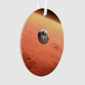 Mars Science Laboratory nadert Mars. Ornament (voorkant)