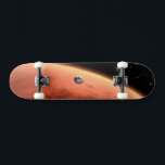 Mars Science Laboratory nadert Mars. Persoonlijk Skateboard<br><div class="desc">Artistiek concept van Mars Science Laboratory ruimtesonde nadert Mars. De Curiosity rover is veilig verstopt in de aeroshell van het ruimtevaartuig.</div>