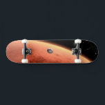 Mars Science Laboratory nadert Mars. Persoonlijk Skateboard<br><div class="desc">Artistiek concept van Mars Science Laboratory ruimtesonde nadert Mars. De Curiosity rover is veilig verstopt in de aeroshell van het ruimtevaartuig.</div>