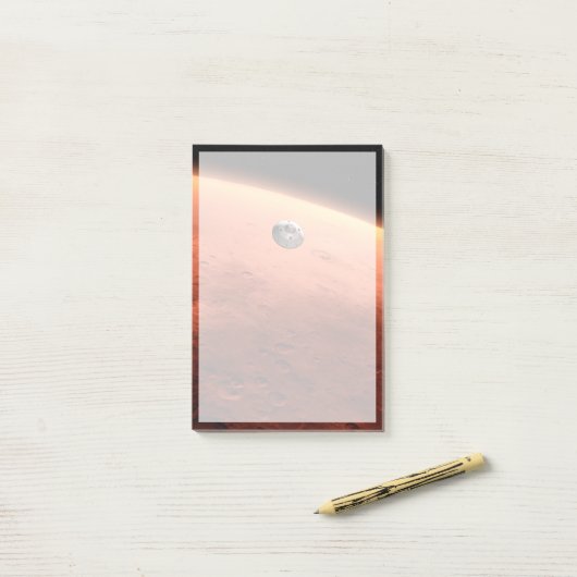 Mars Science Laboratory nadert Mars. Post-it® Notes (Op bureau)