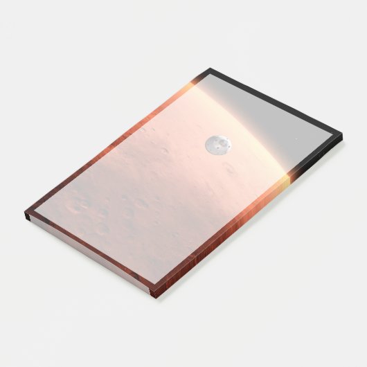 Mars Science Laboratory nadert Mars. Post-it® Notes (Schuin)