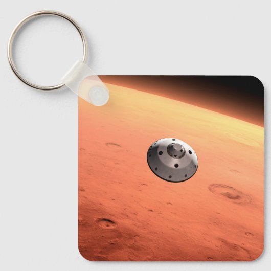 Mars Science Laboratory nadert Mars. Sleutelhanger (Voorkant)
