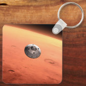 Mars Science Laboratory nadert Mars. Sleutelhanger (Achterkant)