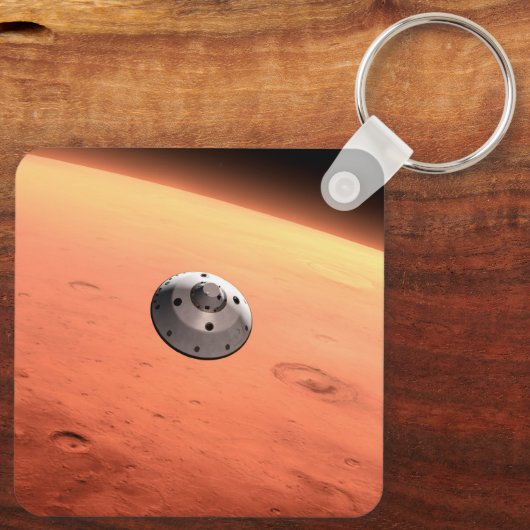 Mars Science Laboratory nadert Mars. Sleutelhanger (Achterkant)