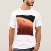 Mars Science Laboratory nadert Mars. T-shirt (Voorkant)