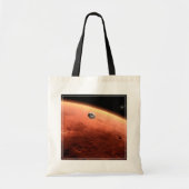 Mars Science Laboratory nadert Mars. Tote Bag (Voorkant)