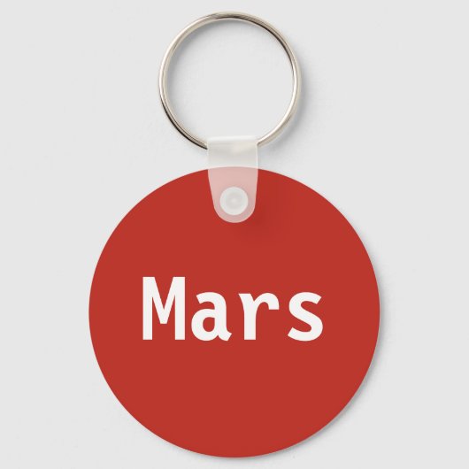 Mars-Sleutelhanger Sleutelhanger (Voorkant)