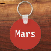 Mars-Sleutelhanger Sleutelhanger (Voorkant)