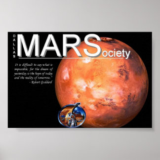 Mars Society Poster