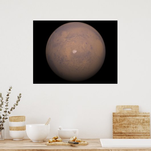 Mars: Southpole Poster (Keuken)