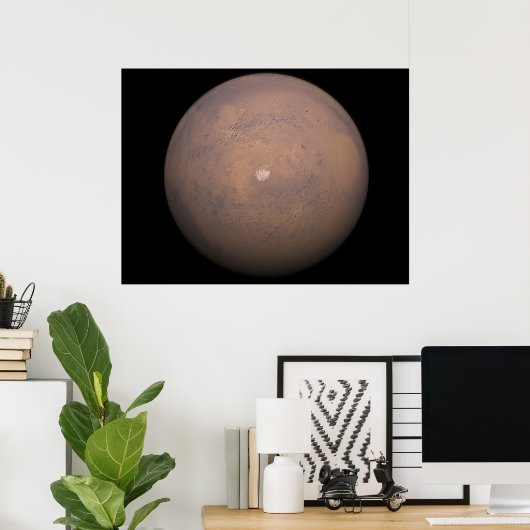 Mars: Southpole Poster (Thuiskantoor)