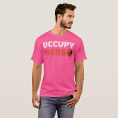 Mars Space Colonization Starship Rocket AST T-shirt (Voorkant volledig)