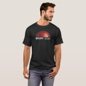 Mars Space Explorer Science Nerd Occupy Mars Astr T-shirt (Voorkant volledig)