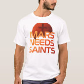 Mars State of Mind: het fundamentele T-Shirt van M (Voorkant)