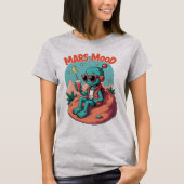 Mars Stemming, Kosmische Chill Marsiaanse Karakter T-shirt (Voorkant)