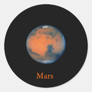 Mars Sticker