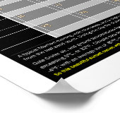 Mar's Sunset: Gale Crater Poster (Hoek)