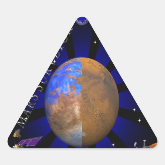Mars Surveyor '98 Sticker (Voorkant)