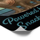 Mars Tato Jones Wered By Naps Snacks Side Eye Retr Poster (Hoek)