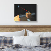 Mars Telecommunicatieorbiter Canvas Afdruk (Insitu (Slaapkamer))