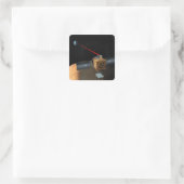 Mars Telecommunicatieorbiter Vierkante Sticker (Tas)