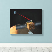 Mars Telecommunication Orbiter 2 Canvas Afdruk (Insitu (Houten vloer))