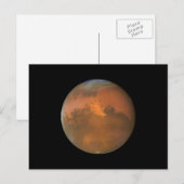 Mars (Telescoop Hubble) Briefkaart (Voorkant / Achterkant)