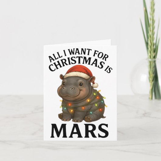 Mars The Hip Christmas Baby Hip Mars Viral Pygmy H Kaart (Voorkant)