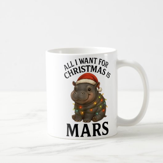 Mars The Hip Christmas Baby Hip Mars Viral Pygmy H Koffiemok (Rechts)