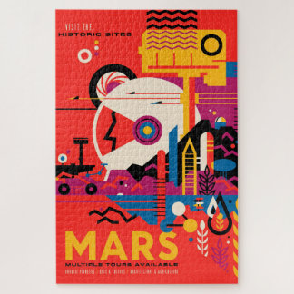 Mars Tourist Poster Legpuzzel