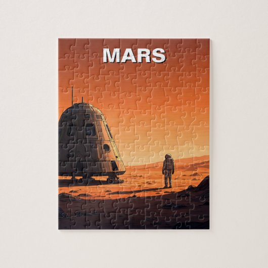 Mars Travel Legpuzzel (Verticaal)