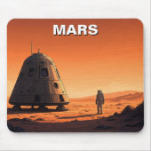 Mars Travel Muismat (Voorkant)