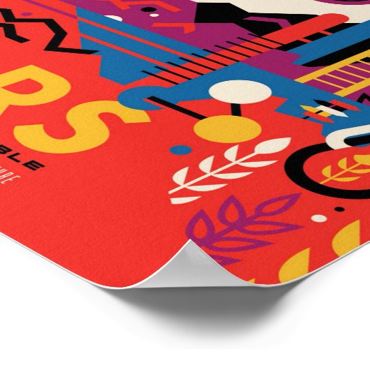 Mars Travel Poster (Hoek)