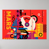 Mars Travel Poster (Voorkant)
